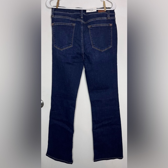Judy Blue Women's Blue Mid Rise Boot Cut Jeans - Picture 7 of 12